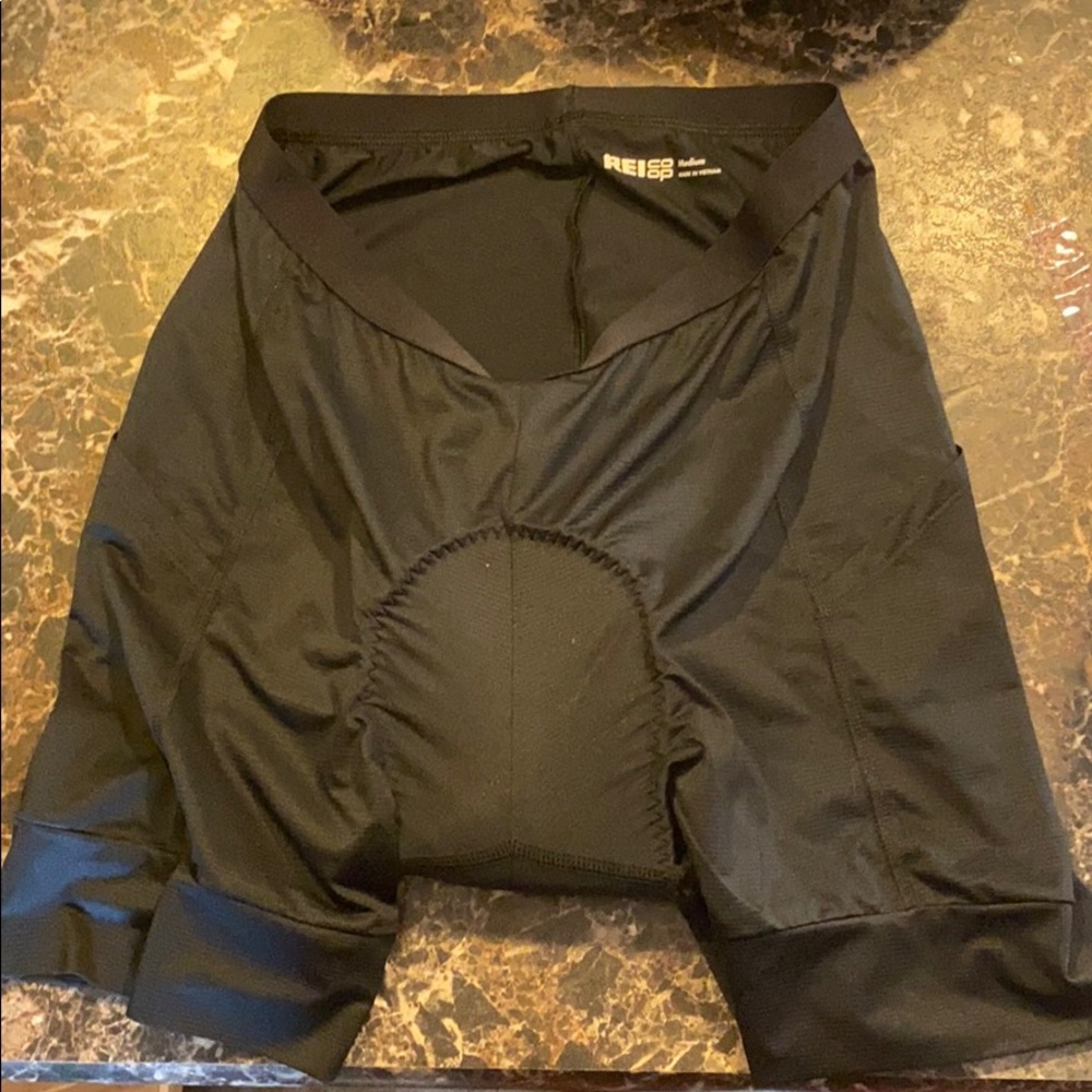 REI Padded liner cycle shorts